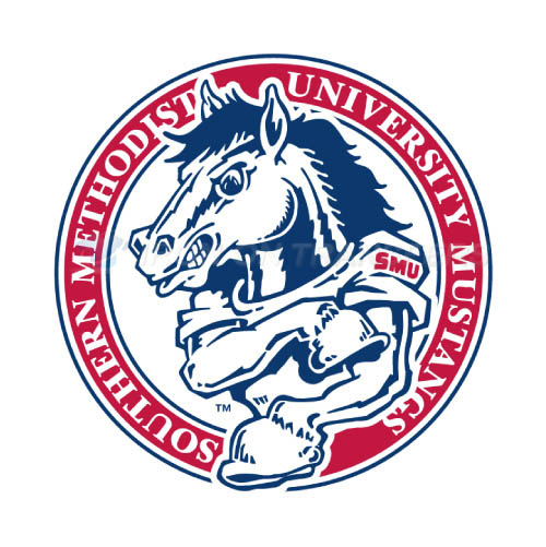 Southern Methodist Mustangs Logo T-shirts Iron On Transfers N629